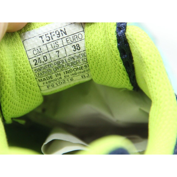 ASICS Gel Contend 3 Running Shoes Womens Size 7 Gray Blue Green Athletic Workout - Picture 7 of 7